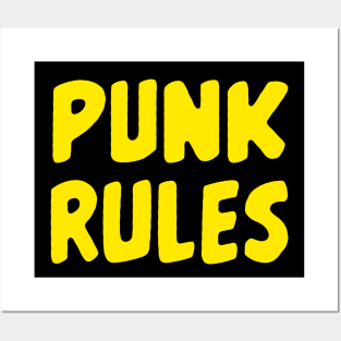 PUNK RULES circa ‘83 Posters and Art